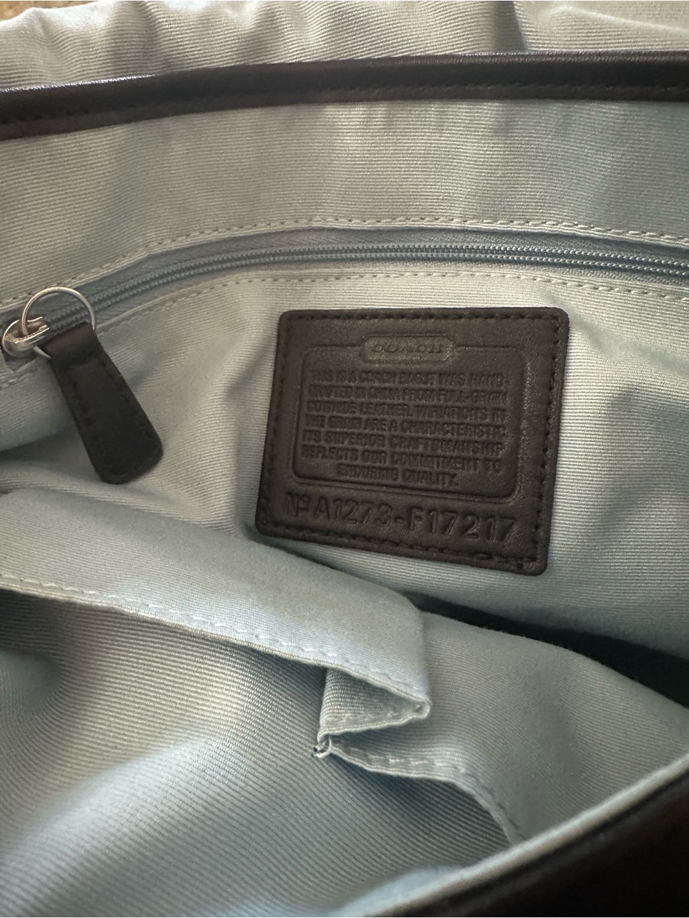 Coach 2012  SoHo F17217 Black Leather Shoulder Bag With Silver Hardware - Picture 3 of 12